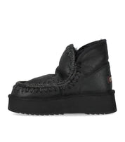 MOU MINI ESKIMO PLATFORM BLACK BOOT