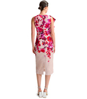 ESSENTIEL ANTWERP HAYLEIGH PINK MIDI DRESS