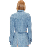 GIACCA CROP IN DENIM SAMMIE STINE GOYA