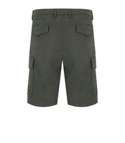 MANUEL RITZ GREEN CARGO BERMUDA SHORTS