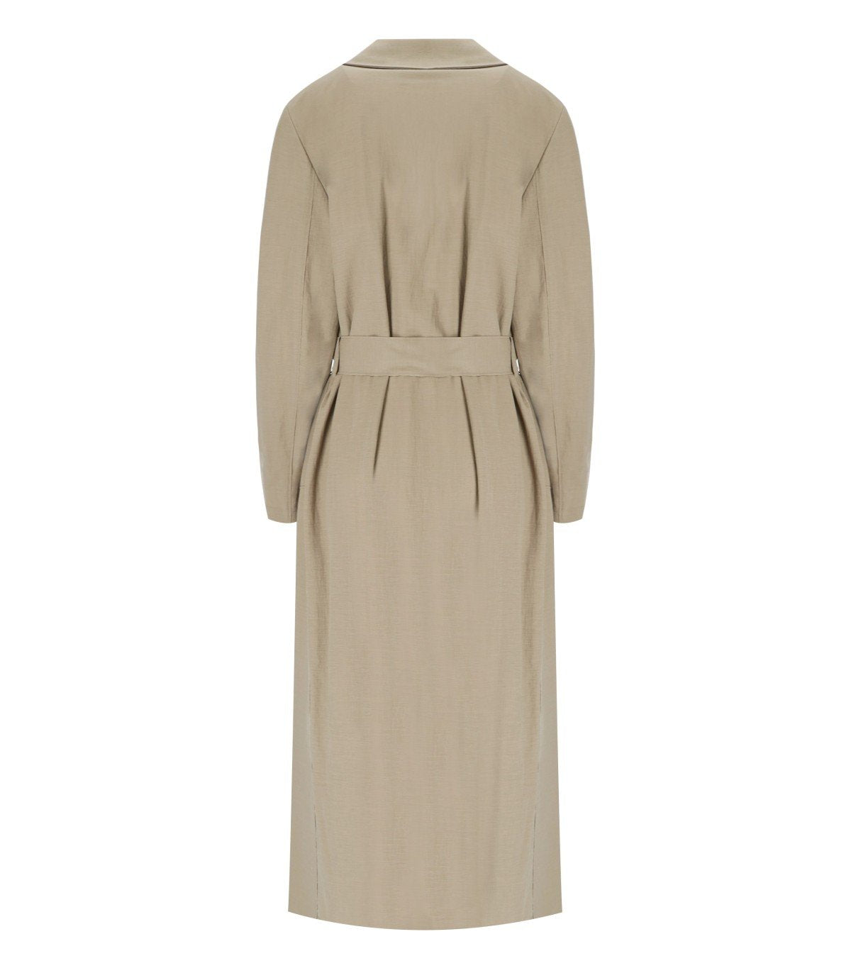 HARRIS WHARF LONDON DOVE GREY TRENCH