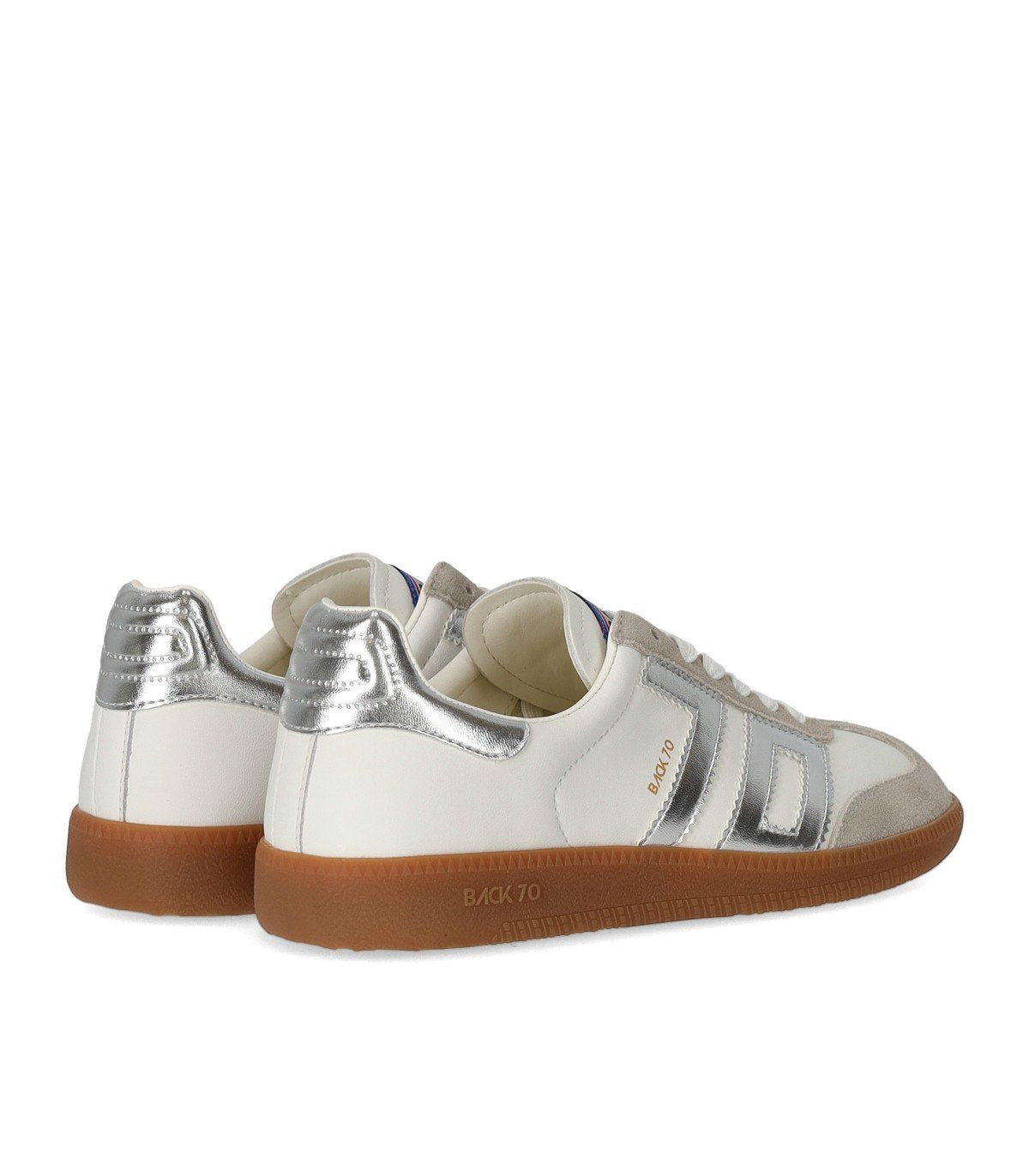 BACK70 CLOUD METALLIC SILVER SNEAKER