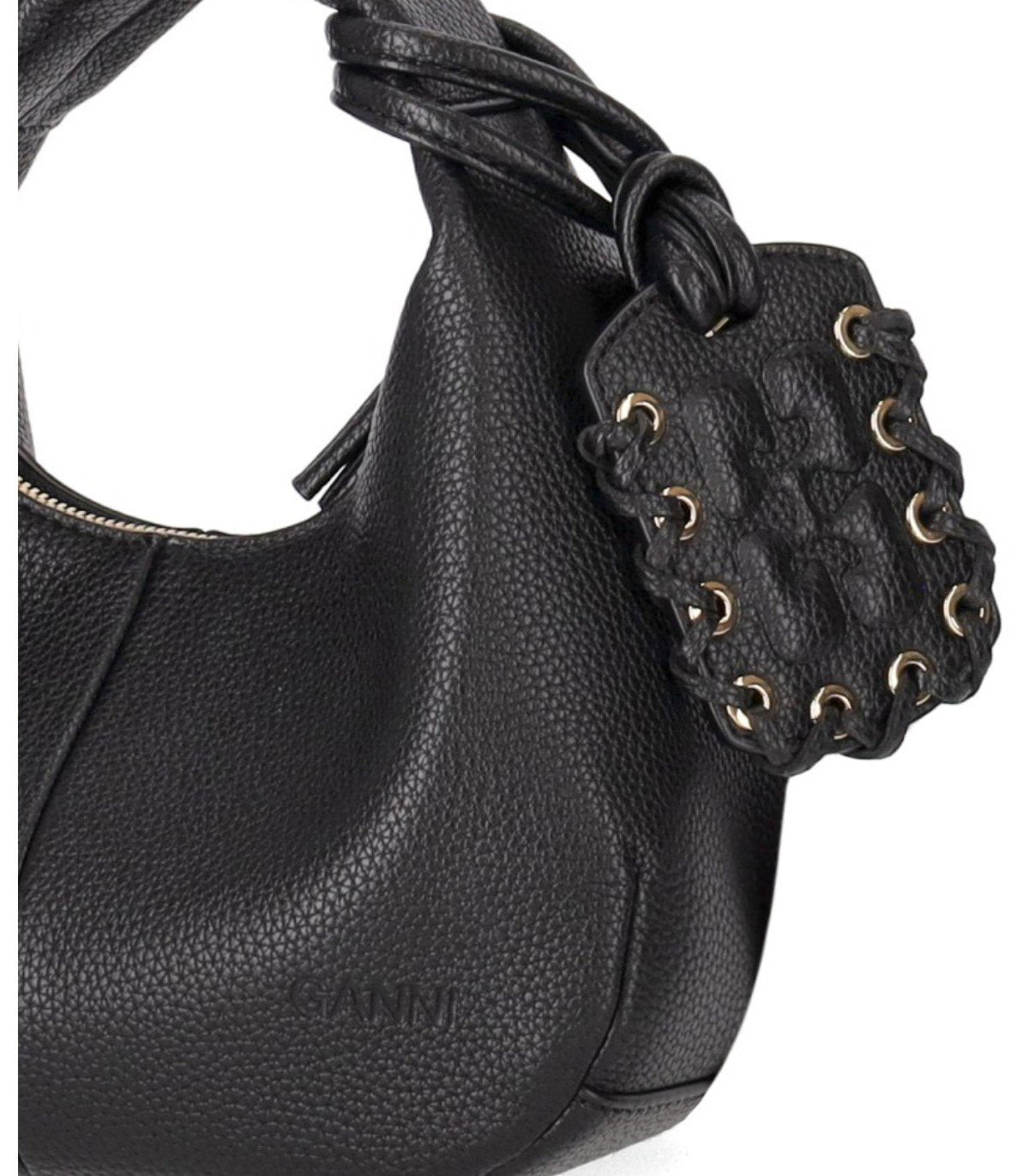 GANNI HOBO MINI SCHWARZE TASCHE