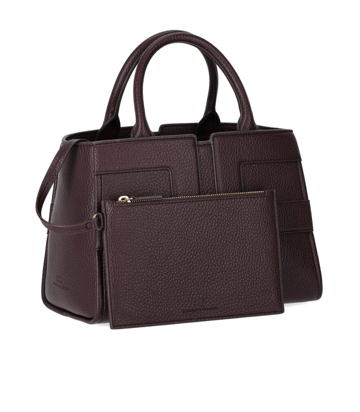 ELISABETTA FRANCHI MERLOT HANDBAG