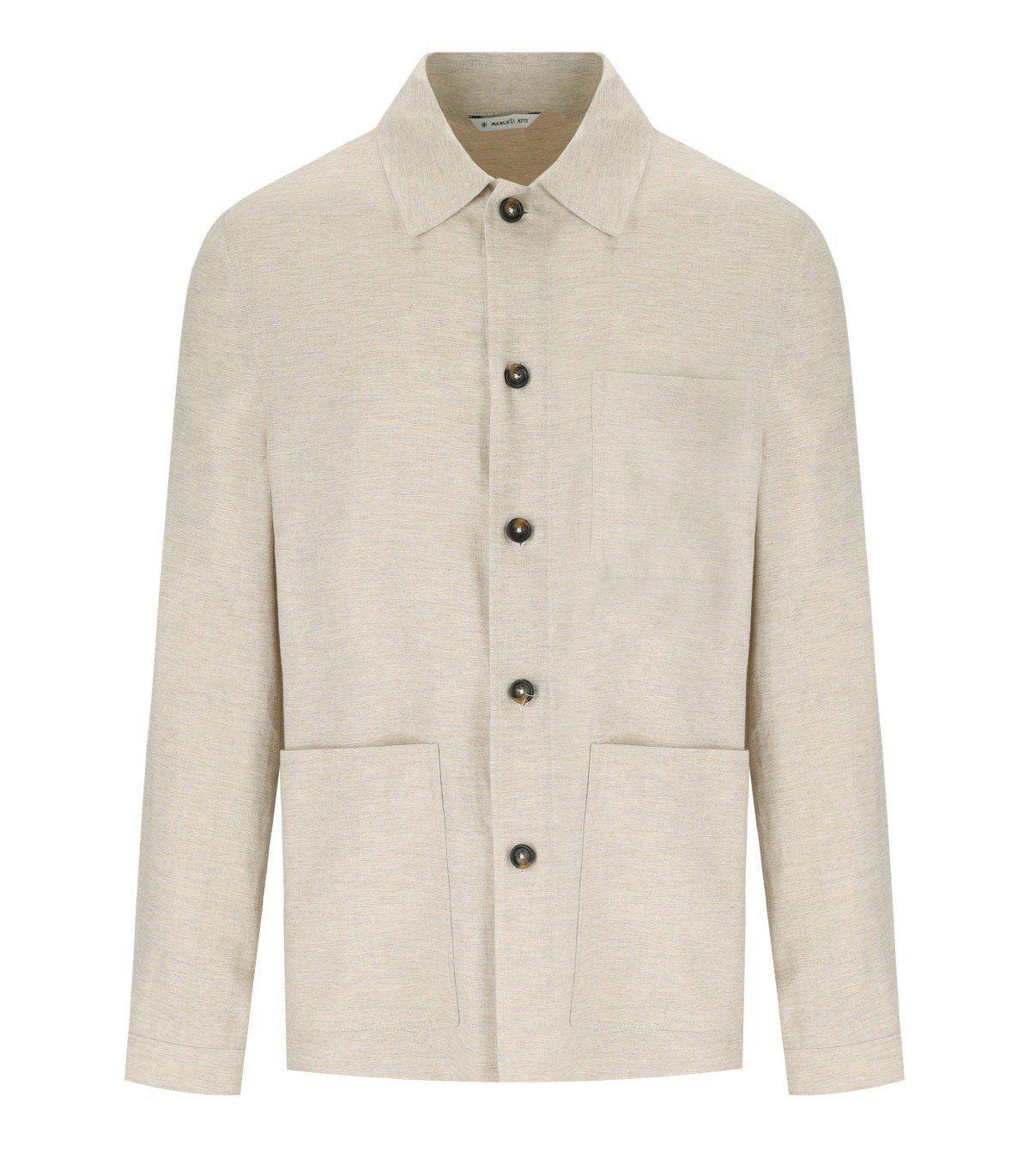 GIACCA CAMICIA BEIGE MANUEL RITZ
