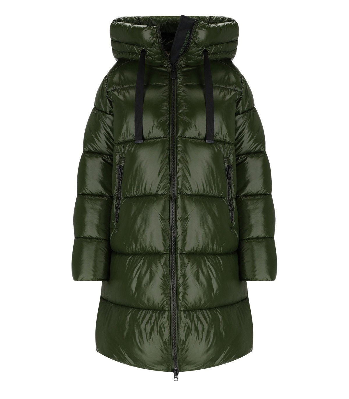 PIUMINO CON CAPPUCCIO ISABEL VERDE SAVE THE DUCK