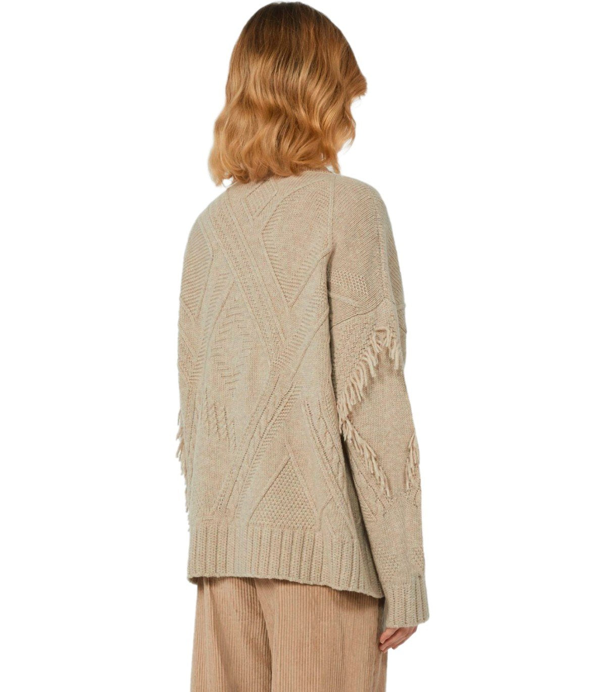 CARDIGAN STALLO SABBIA MAX MARA WEEKEND