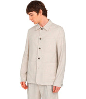 GIACCA CAMICIA BEIGE MANUEL RITZ