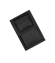 SET PORTAFOGLIO+PORTACARTE NERO EMPORIO ARMANI