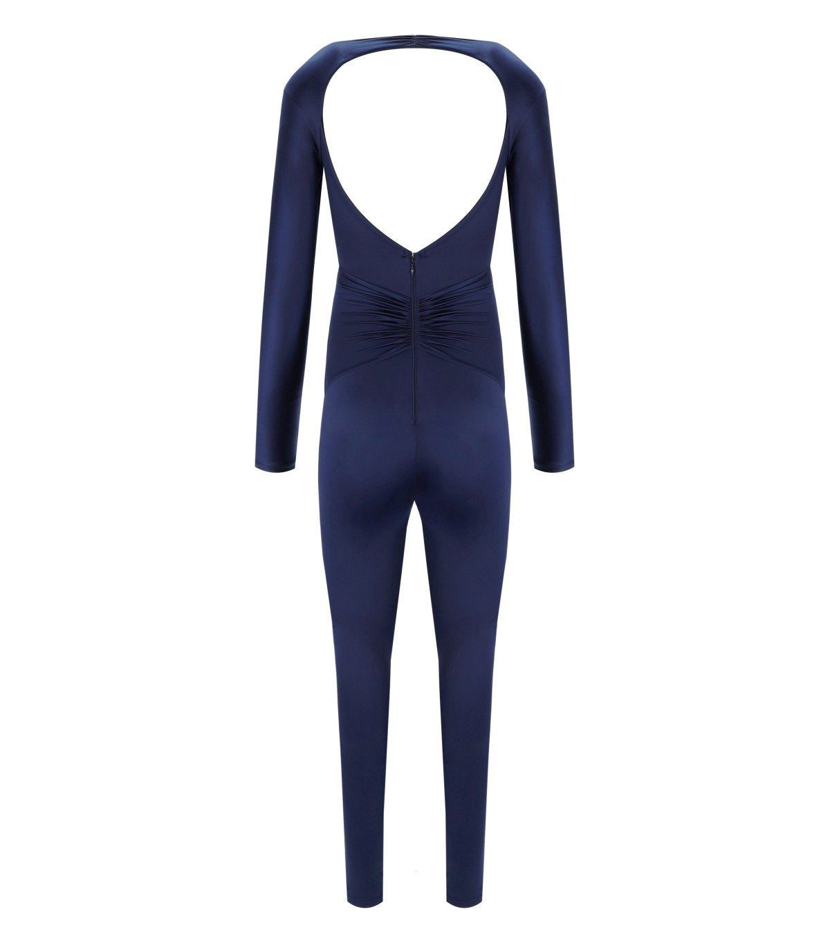 ELISABETTA FRANCHI OLTREMARE JUMPSUIT WITH MAXI BOW