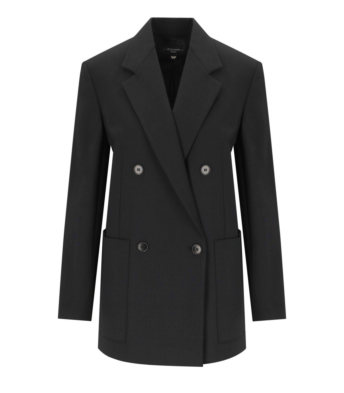 Blazer Doppiopetto Veloce Nero Max Mara Weekend – FerrarisBoutique