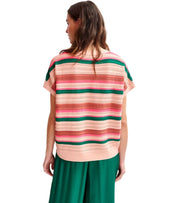 ESSENTIEL ANTWERP HALI MULTICOLORED KNITTED TOP