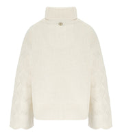MAGLIONE DOLCEVITA NEVE TWINSET