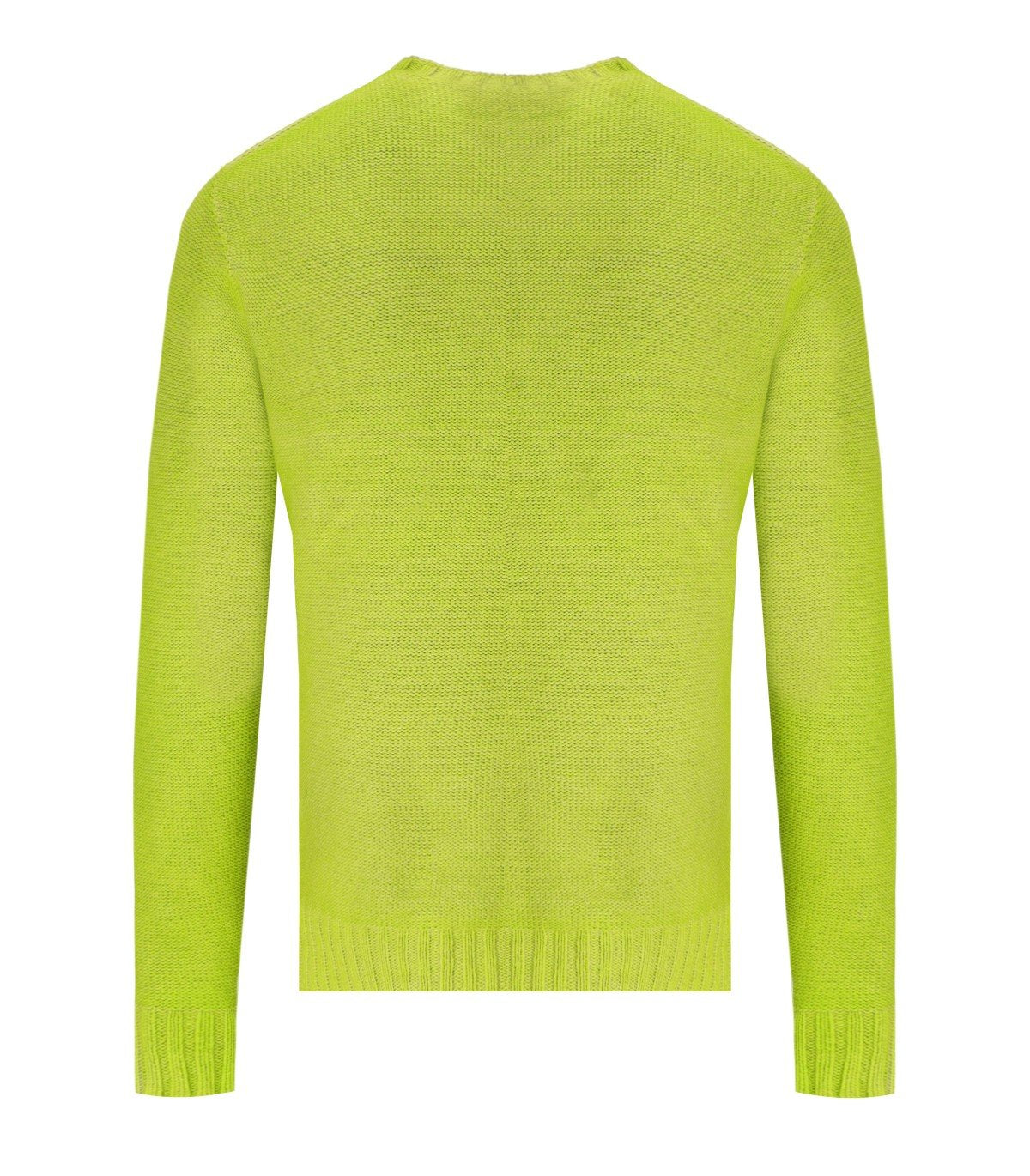 BOB BRADLEY GREEN REVERSIBLE CREWNECK SWEATER
