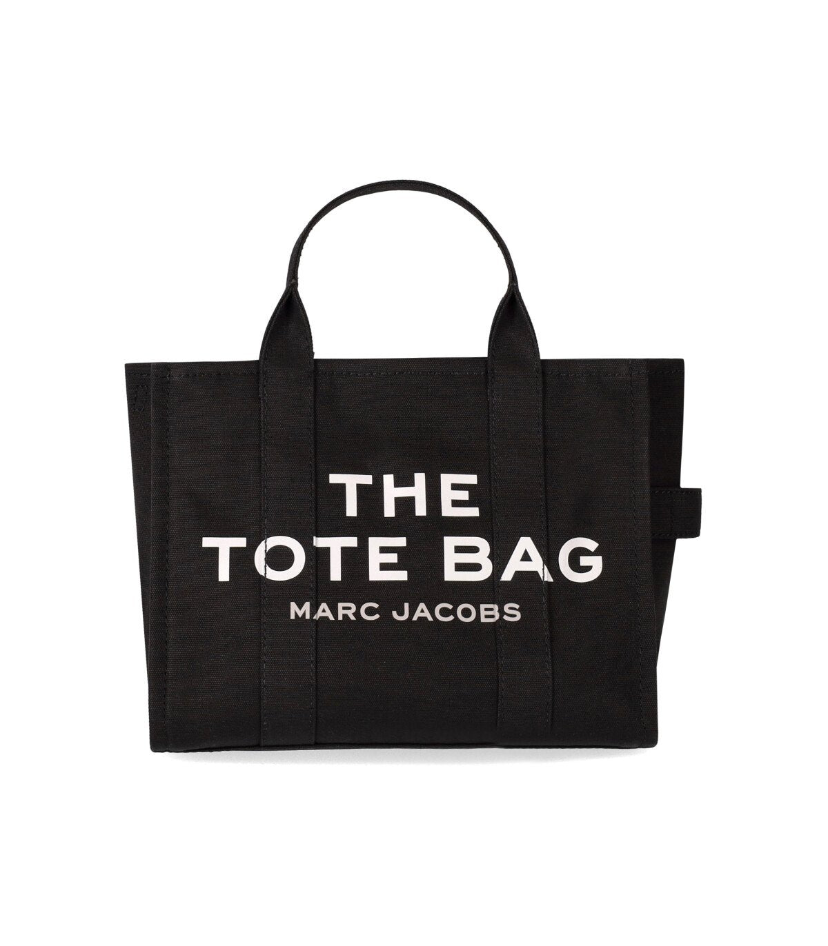 MARC JACOBS THE CANVAS MEDIUM TOTE BLACK HANDBAG