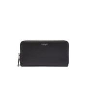 MARC JACOBS THE SLIM 84 CONTINENTAL BLACK WALLET