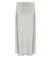MM MAX MARA ALESSIO SILVER MIDI SKIRT