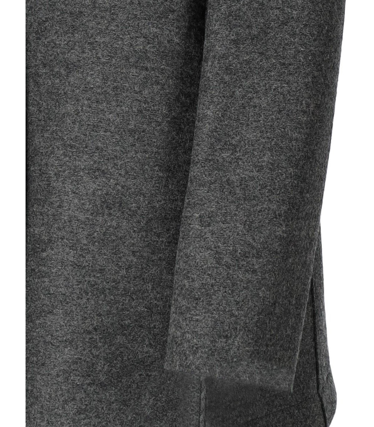 HARRIS WHARF LONDON ANTHRACITE GREY DOUBLE-BREASTED CABAN