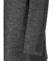 HARRIS WHARF LONDON ANTHRACITE GREY DOUBLE-BREASTED CABAN