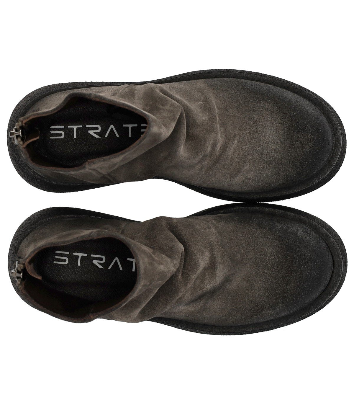 STRATEGIA SANDY GREY ANKLE BOOT