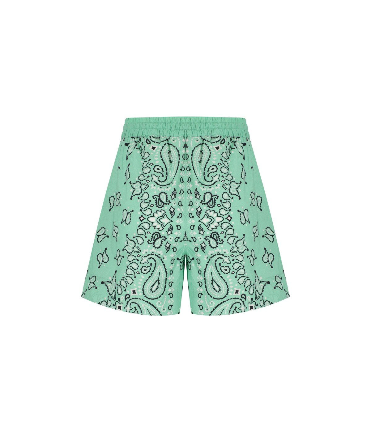 ESSENTIEL ANTWERP HISSELS ACQUA GREEN SHORTS