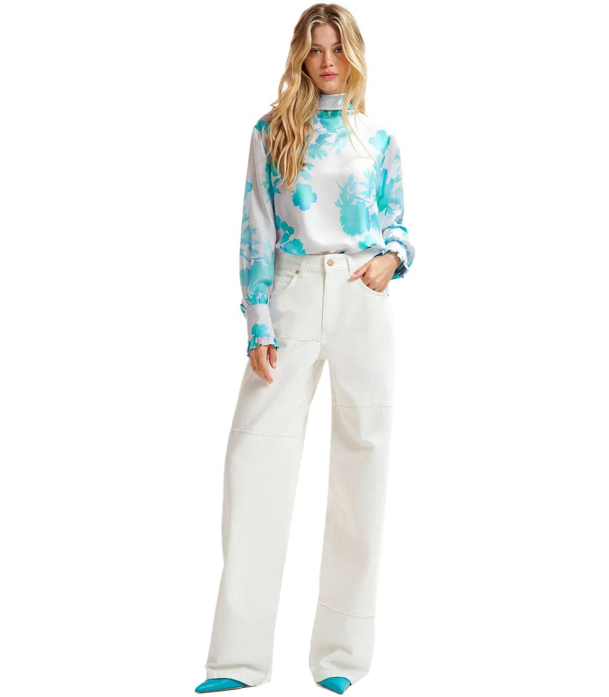 ESSENTIEL ANTWERP HASTER WHITE JEANS