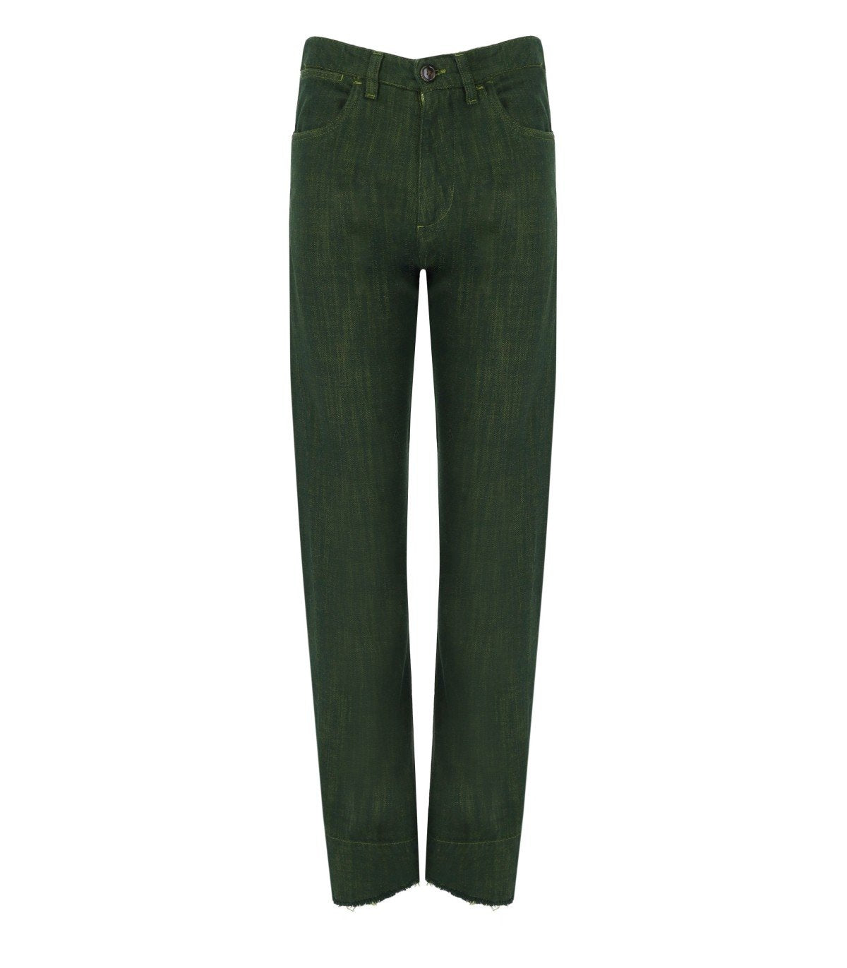 JEANS ISABEL VERDE WHITE SAND