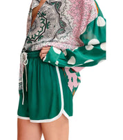 ESSENTIEL ANTWERP HIRGINIA GREEN SHORTS