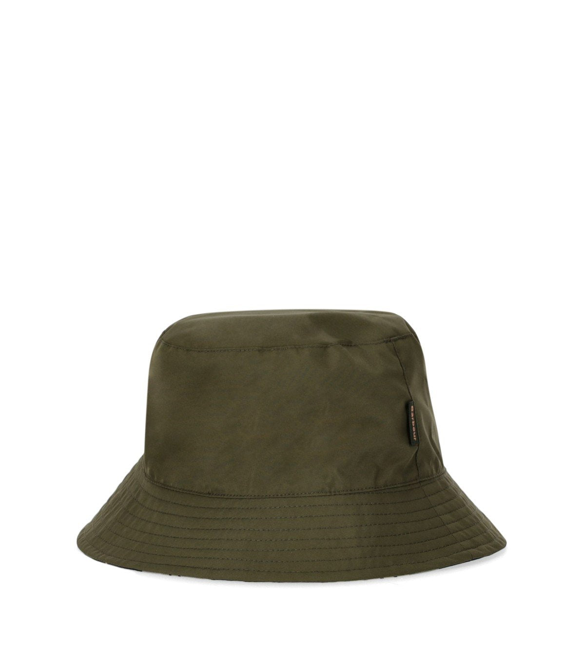 BARBOUR HUTTON GREEN REVERSIBLE BUCKET HAT – FerrarisBoutique display picture 2