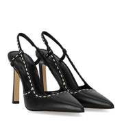 MICHAEL KORS ALORA BLACK SLINGBACK PUMP