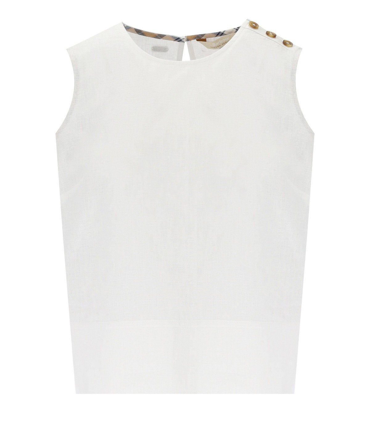 BARBOUR BATHGATE WHITE TOP