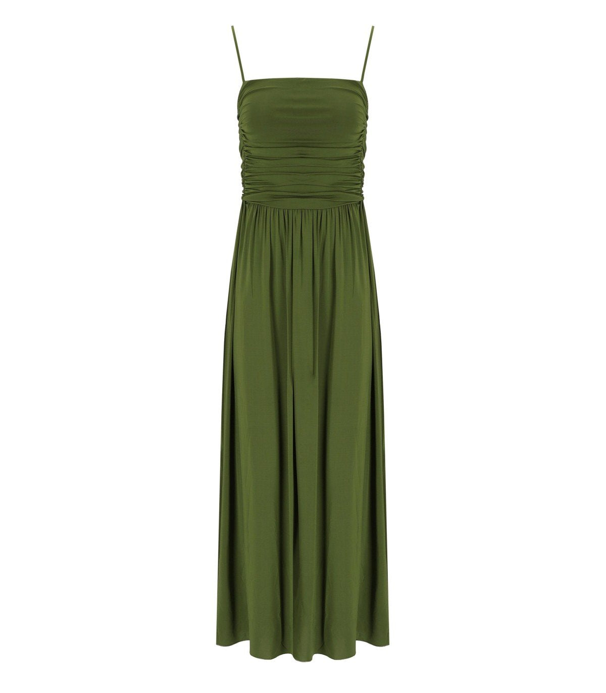 MAX MARA WEEKEND GHIA GREEN MIDI DRESS