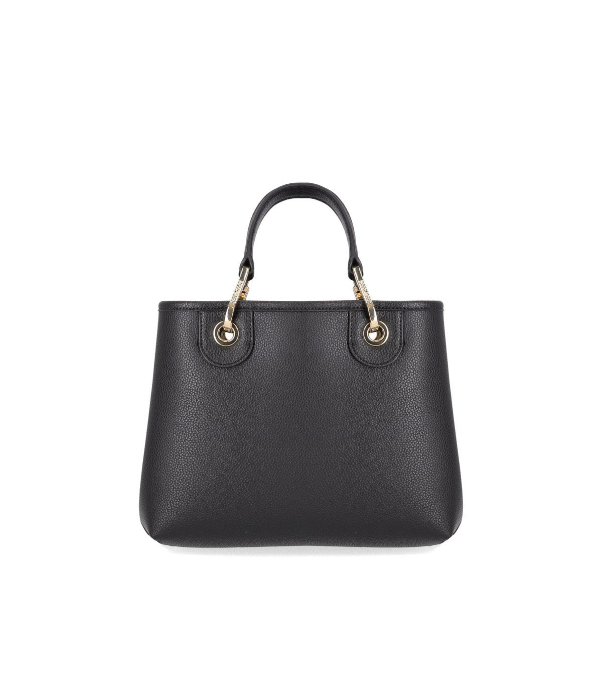 EMPORIO ARMANI MYEA BLACK SMALL SHOPPING BAG