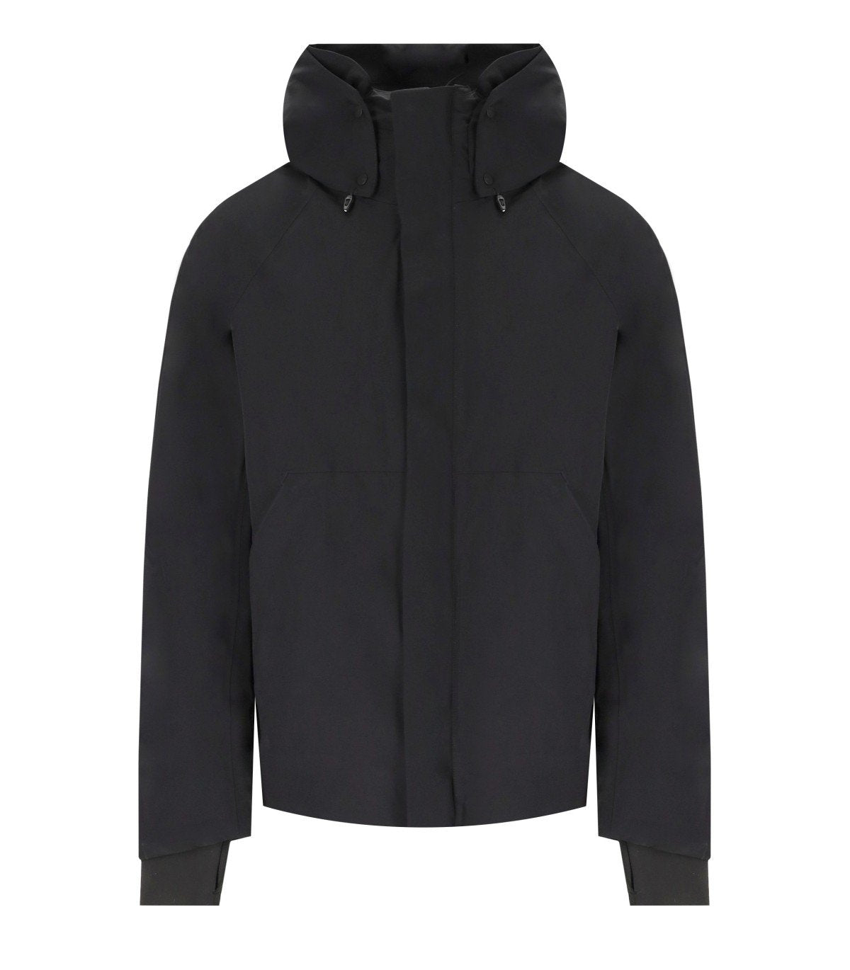 KRAKATAU WERYK BLACK HOODED JACKET