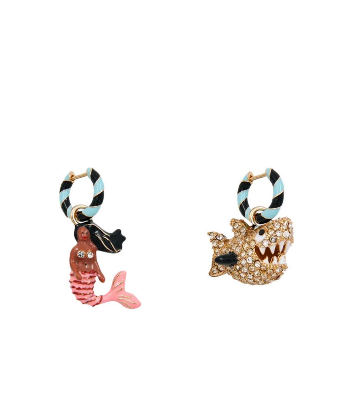 ESSENTIEL ANTWERP HERMAID MULTICOLOR EARRINGS