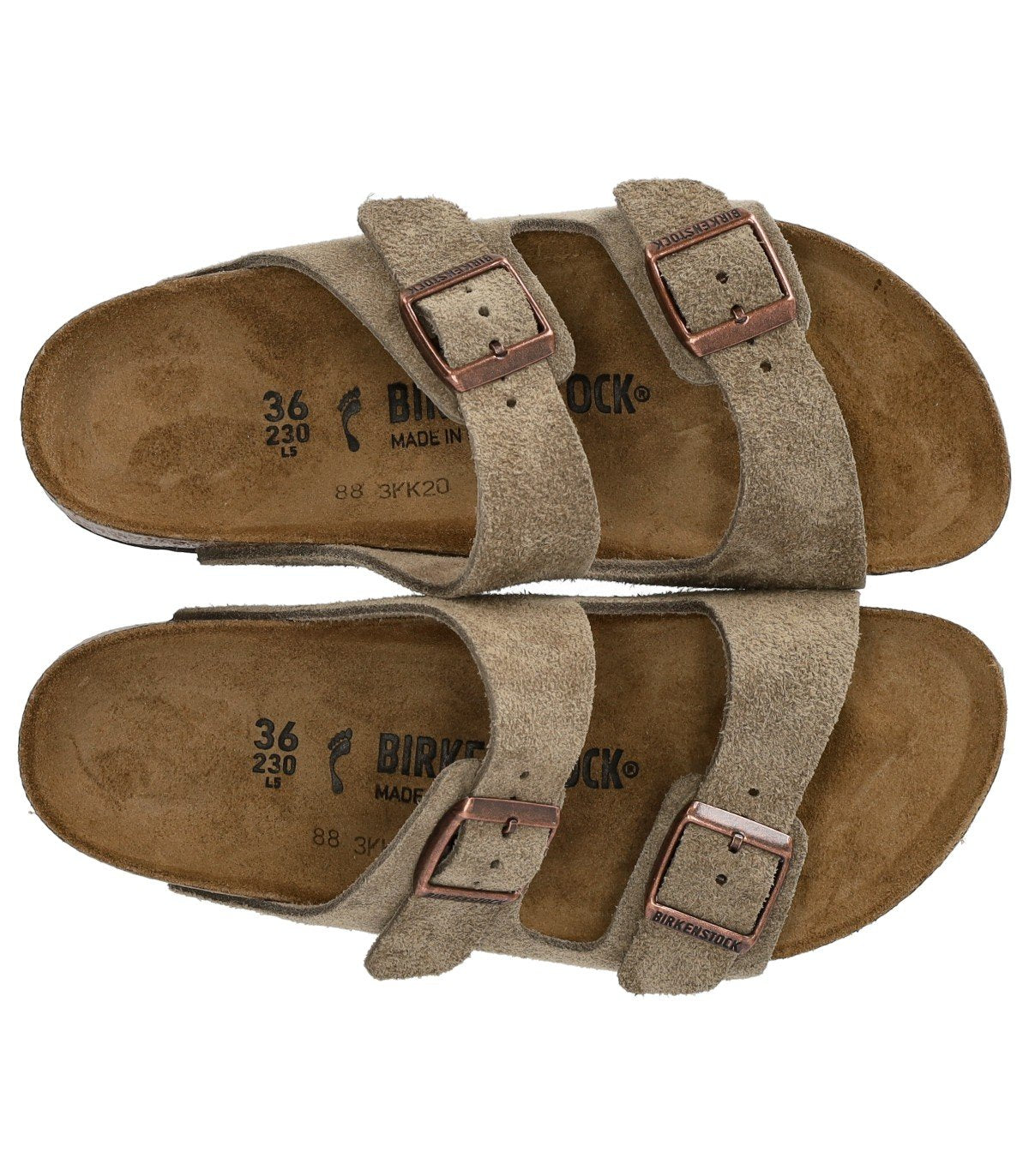 BIRKENSTOCK ARIZONA TAUPE SANDAL