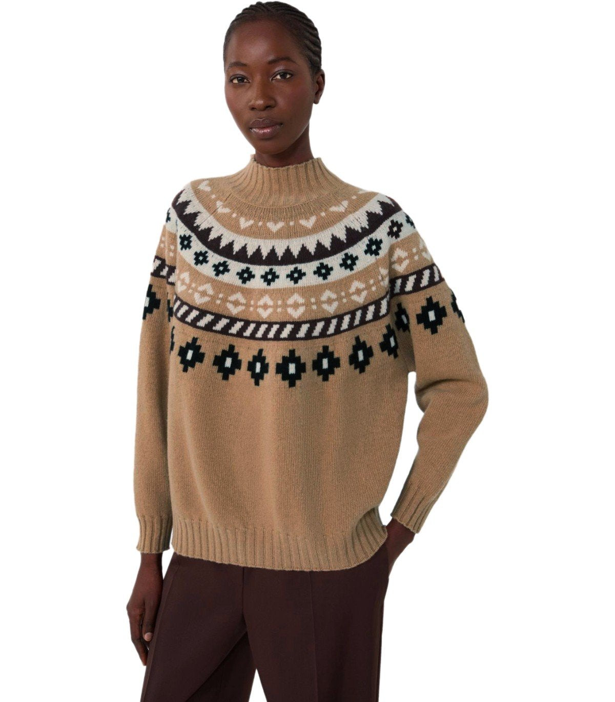 MAGLIONE LUPETTO HARDY CAMMELLO MAX MARA WEEKEND