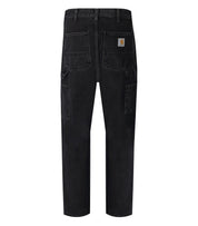 JEAN SINGLE KNEE NOIR STONE WASHED CARHARTT WIP
