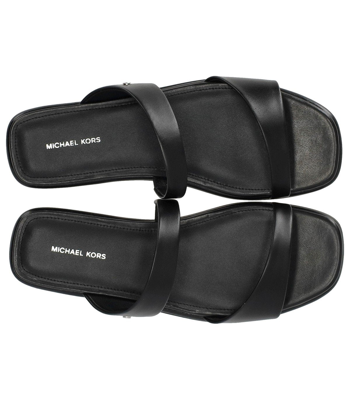 MICHAEL KORS JAIDA BLACK SLIDE