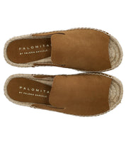 PALOMITAS ALYA BROWN FLAT SANDAL
