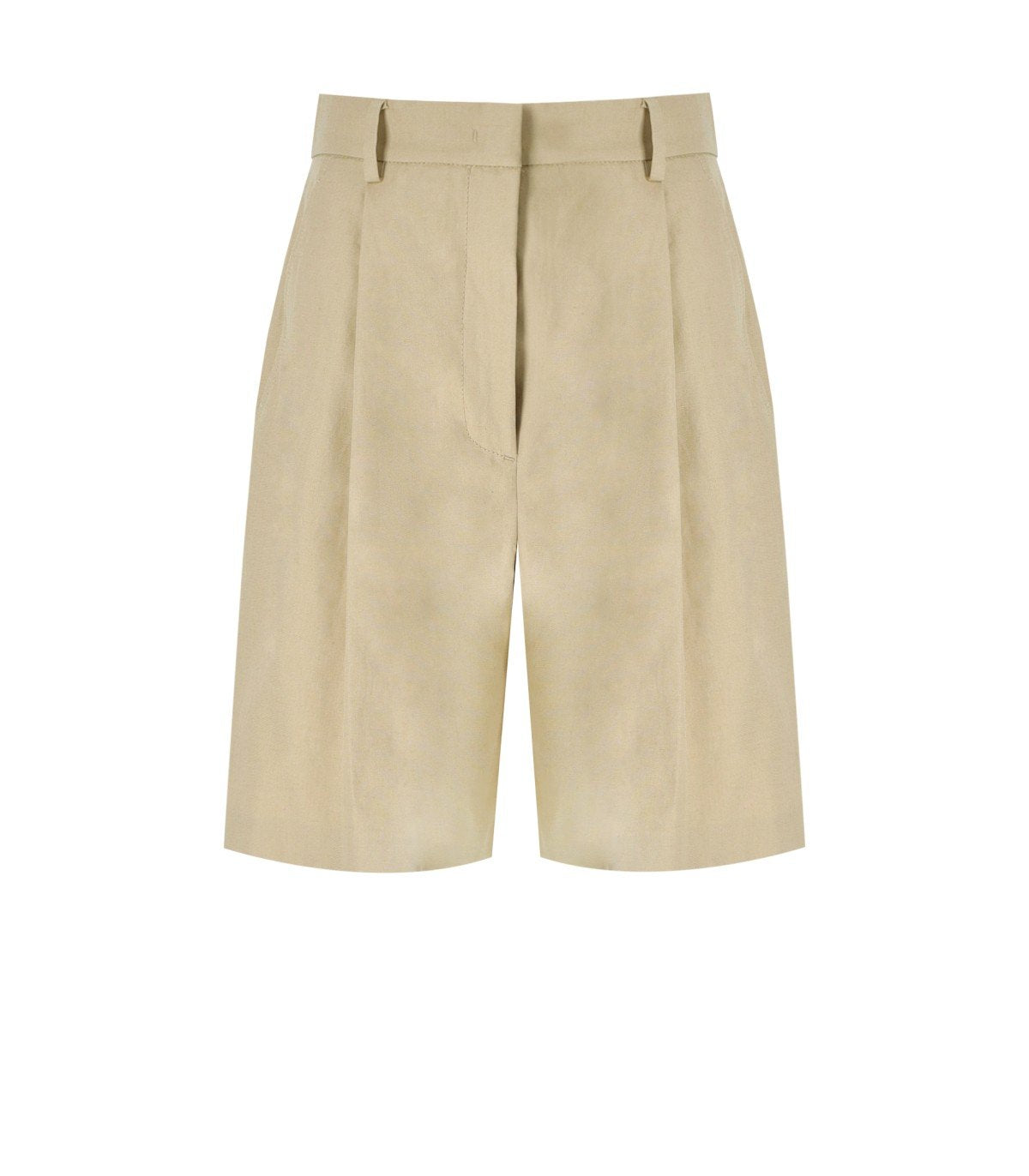 MAX MARA WEEKEND ECUBA BEIGE BERMUDA SHORTS