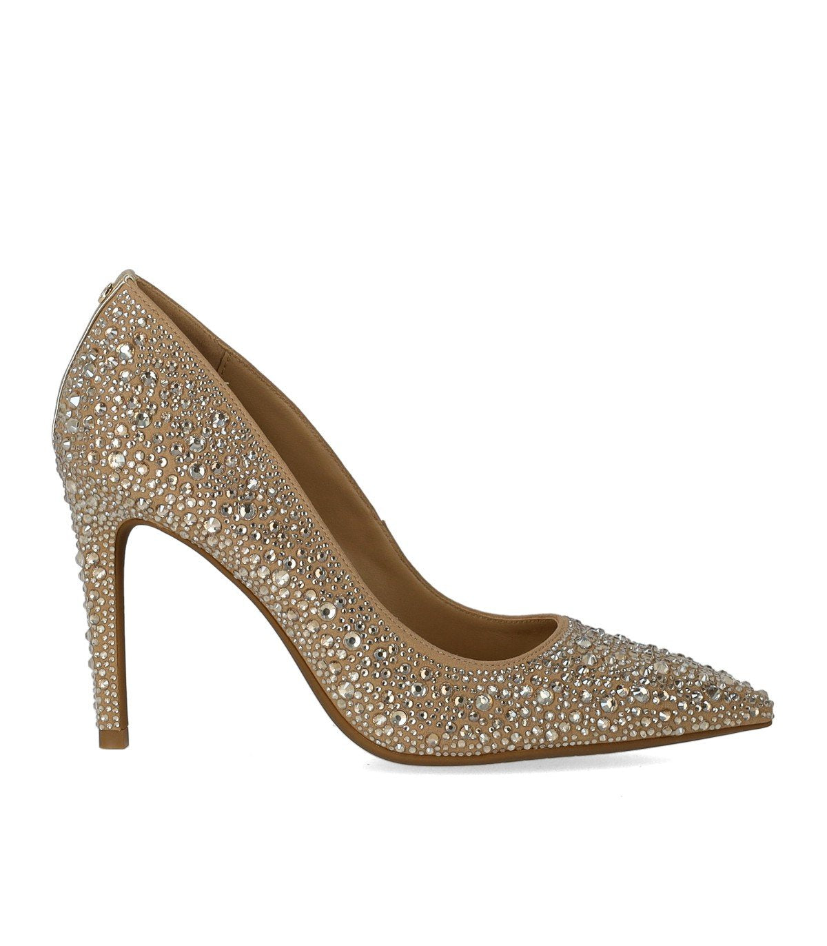 MICHAEL KORS ALINA FLEX GOLD PUMPS