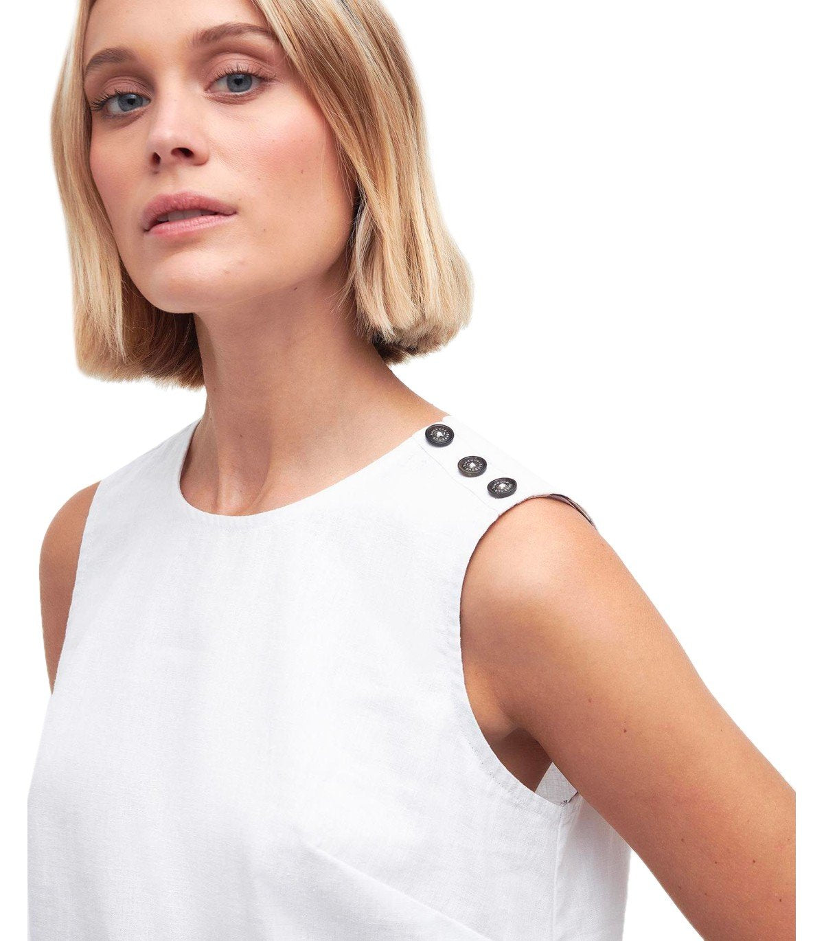 BARBOUR BATHGATE WHITE TOP