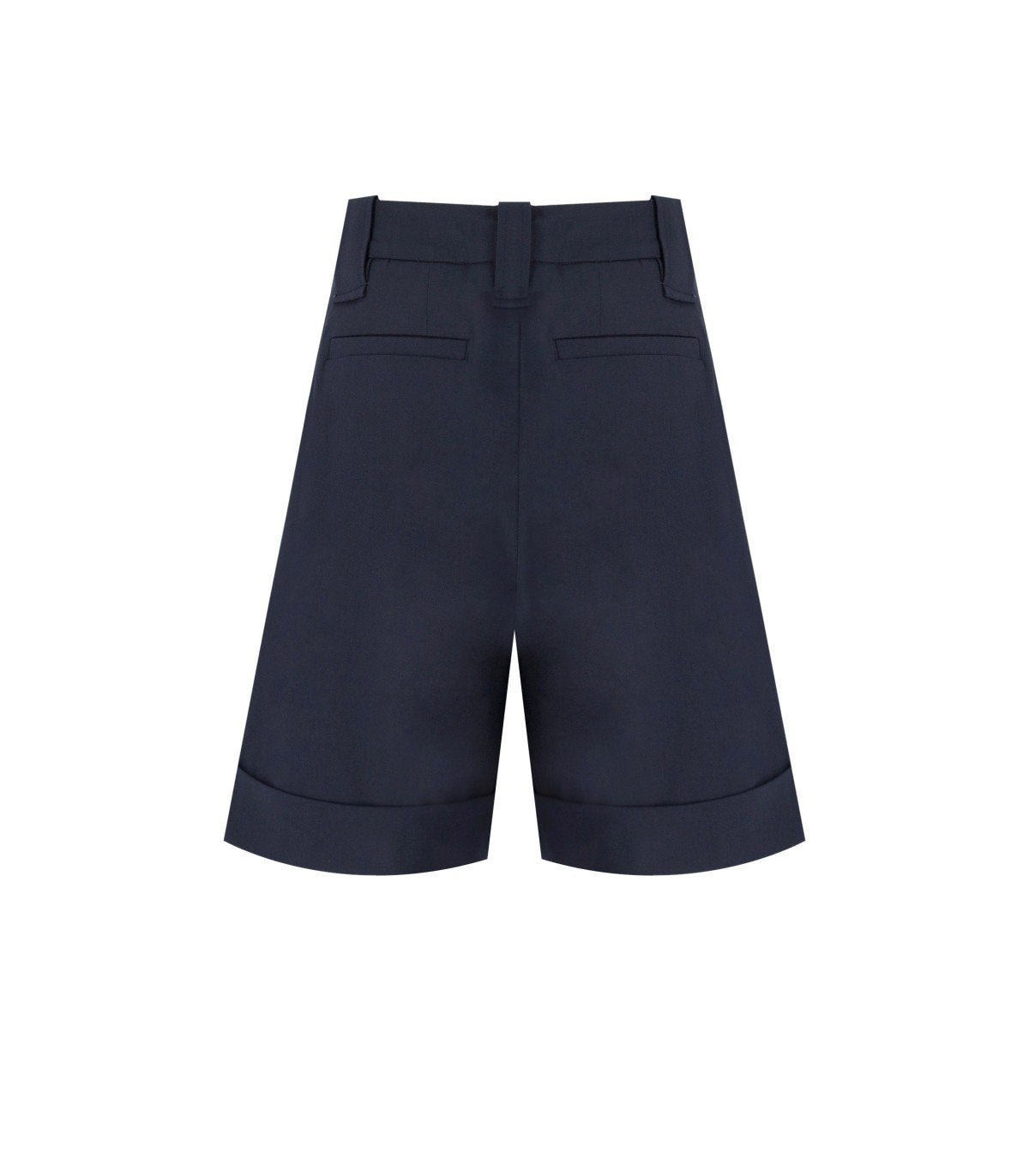 GANNI BLUE BERMUDA SHORTS