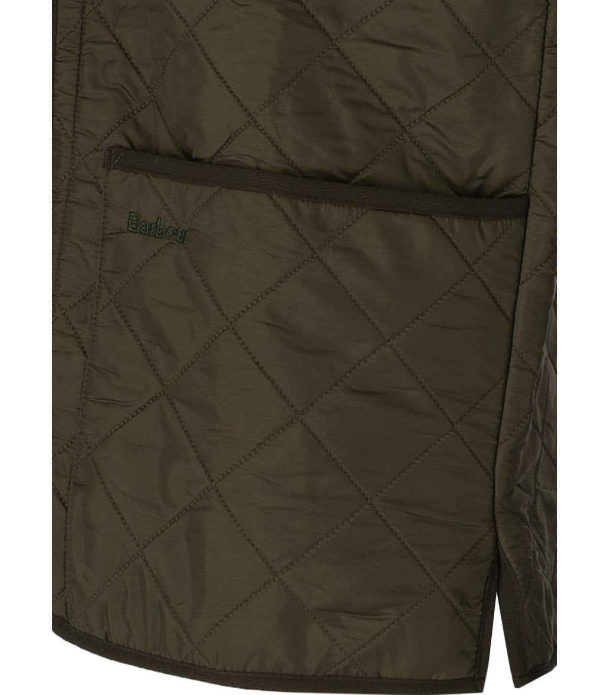 BARBOUR POLARQUILT LINER OLIVE GREEN VEST