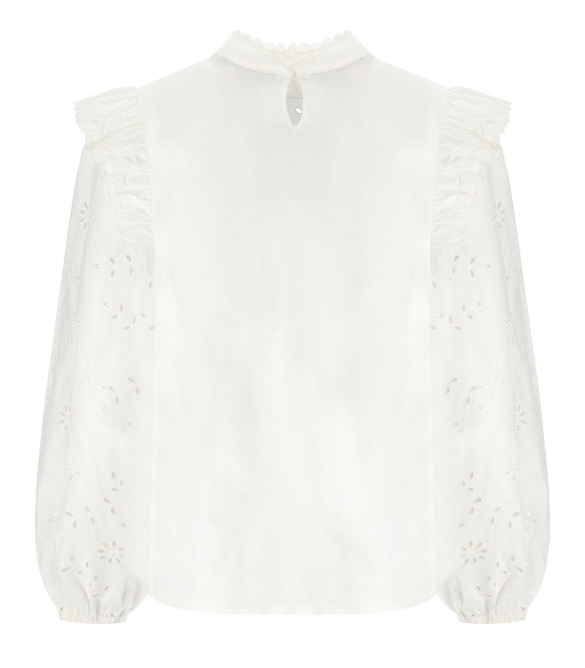 MAX MARA WEEKEND TADDEO WHITE BLOUSE