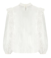MAX MARA WEEKEND TADDEO WHITE BLOUSE