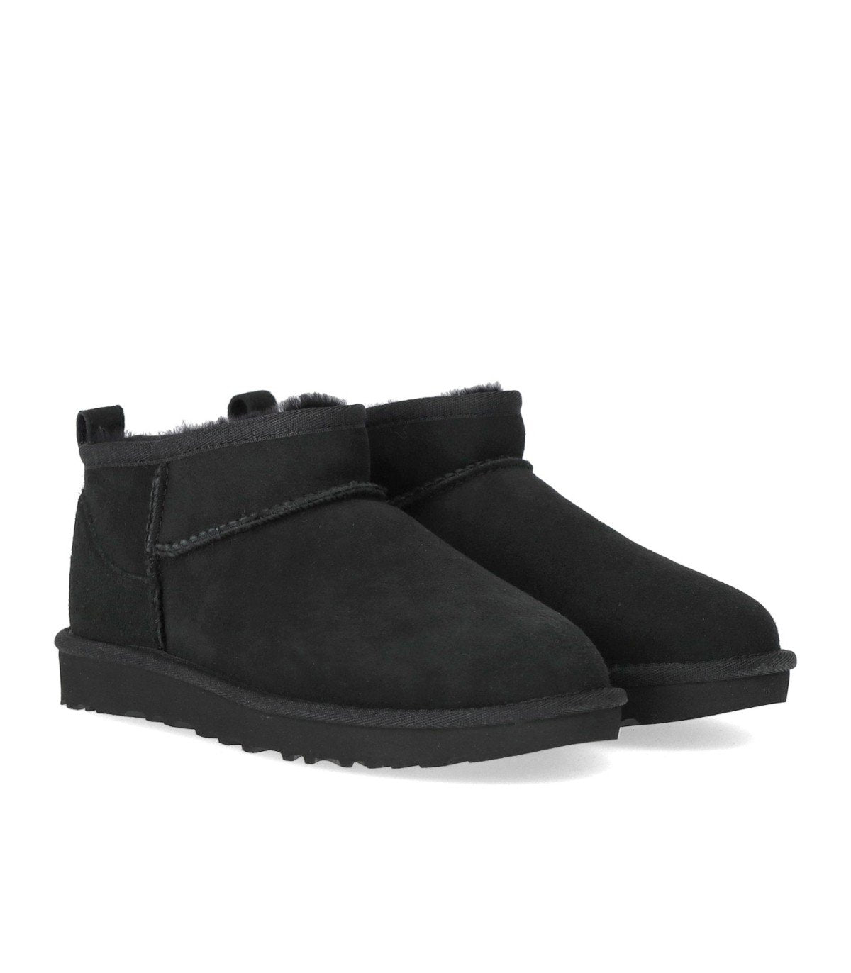 UGG CLASSIC ULTRA MINI BLACK BOOT