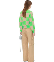 STINE GOYA FATUNA BEIGE CARGO PANTS