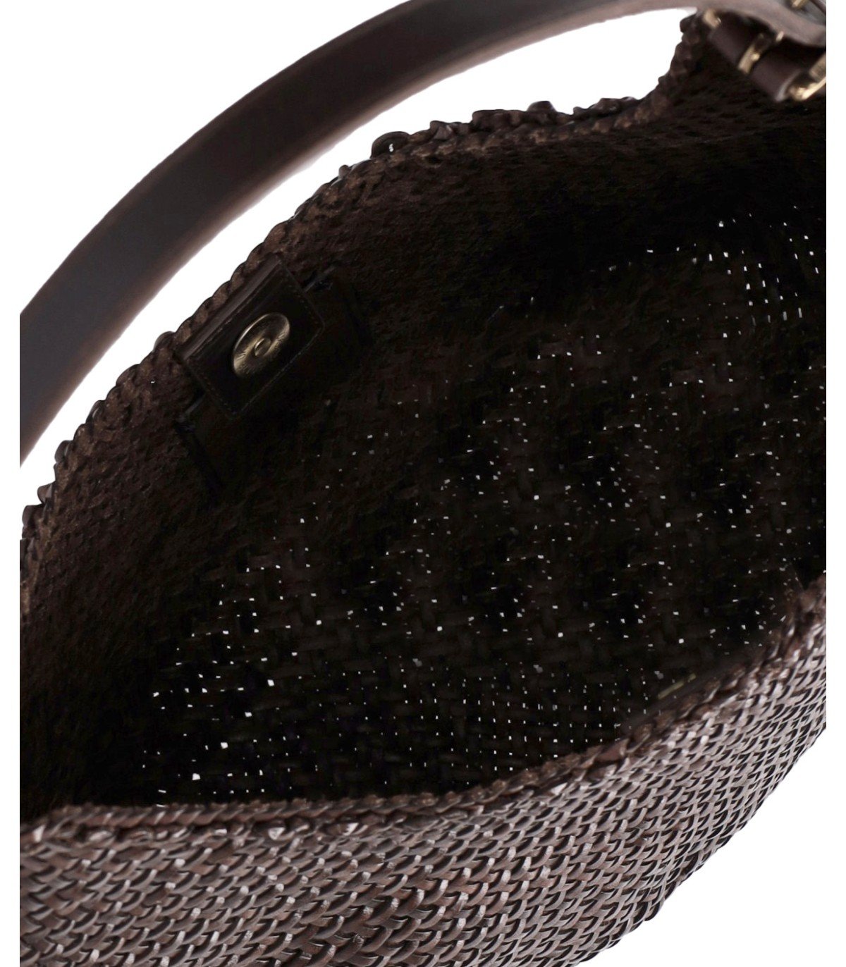 DRAGON DIFFUSION LUNA BROWN SHOULDER BAG